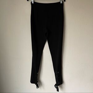 Urban Outfitters Black Lace Up Ankle Leggings